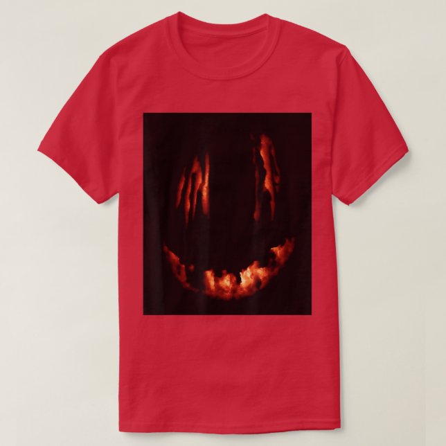 Halloween T Jack O Lantern  T-Shirt (Design Front)