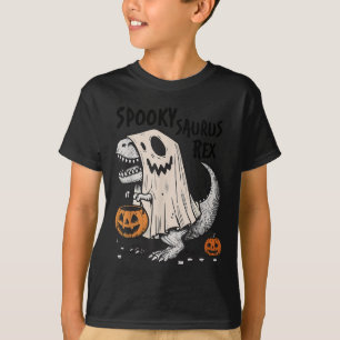 Halloween T-rex Dinosaur Sokysaurus Rex Boys Kids  T-Shirt