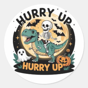 Halloween T-Rex Sticker