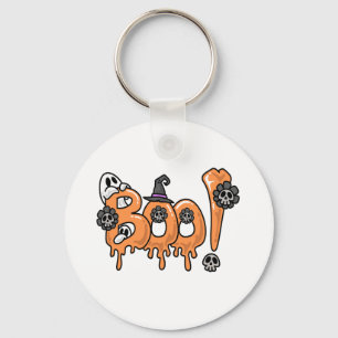 Halloween T-shirt Design, Halloween Graphic Design Key Ring