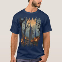 Halloween T-Shirt – Grim Reaper Scene