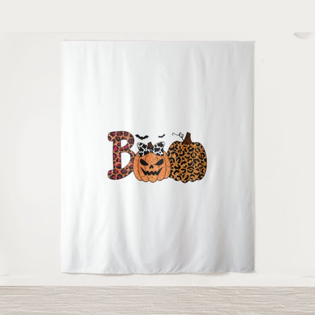 Halloween T shirt, Halloween Tapestry (Front)