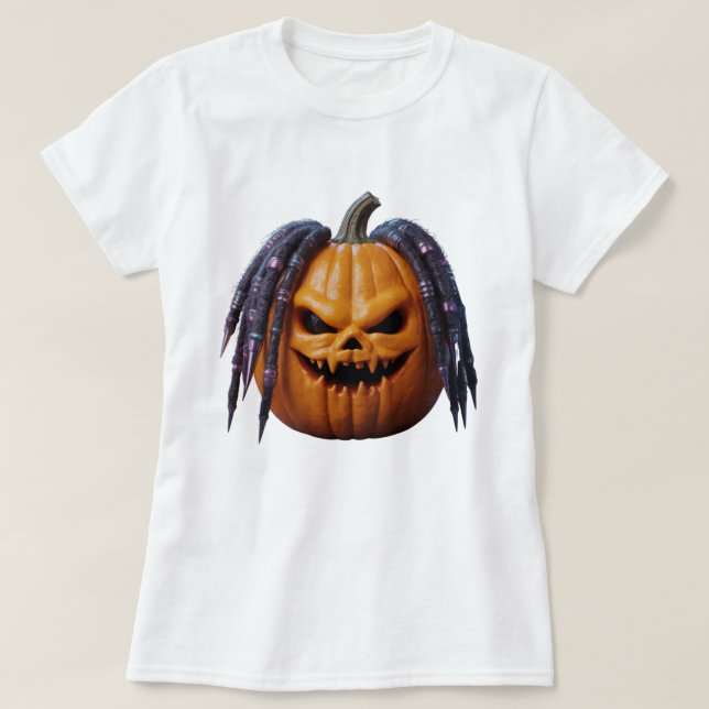 Halloween t-shirt preda pumpkin  (Design Front)