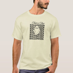 HALLOWEEN T-Shirt Spooky Minimalist Typography U