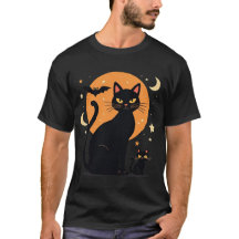 Halloween T-Shirt -Spooky Pumpkin and Ghost Design