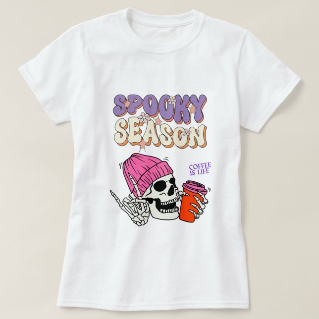 Halloween t-shirt, Spooky Season t-shirt, T-Shirt (Design Front)