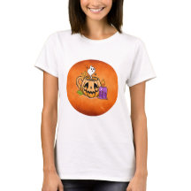 Halloween t-shirt with Kürbis motive