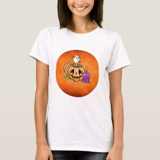 Halloween t-shirt with Kürbis motive