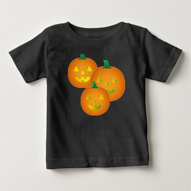 HALLOWEEN T SHIRT WITH PUMPKIN (Front)