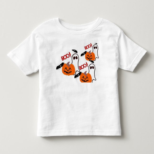 HALLOWEEN T SHIRT WITH PUMPKIN (Front)