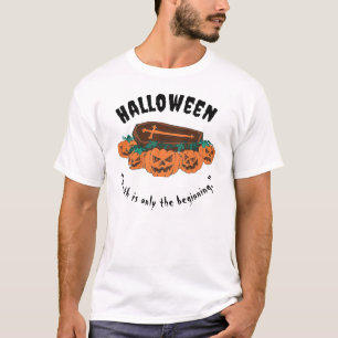 Halloween t-shirts " If you die, stay dead."