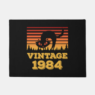 Halloween T ShirtVintage 1984 Funny Halloween Doormat