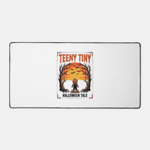 Halloween Tale Teeny Tiny Spooky Vintage Scene_1 Desk Mat