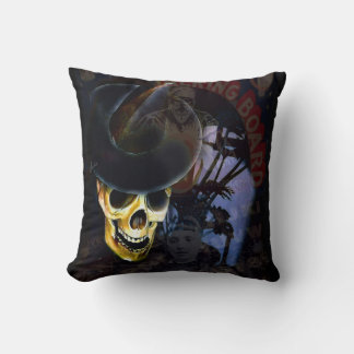 Halloween Talking Board Skeleton Pillow