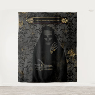 Halloween Tapestry Grim Reaper