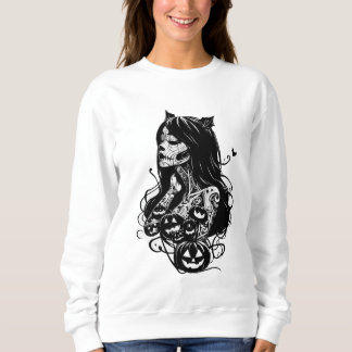 Halloween tatouage art  sweatshirt