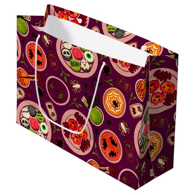 Halloween Tea Party Gift Bag (Front Angled)