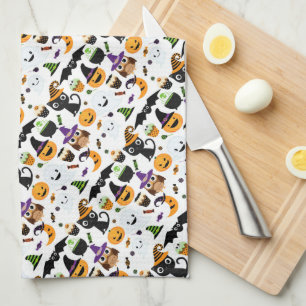 Halloween Tea Towel