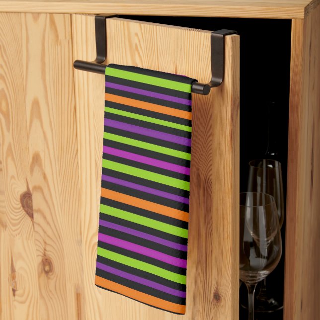 Halloween Tea Towel (Thirds Fold)