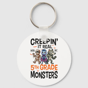 Halloween Teacher Creepin It Real With My 5th Grad Key Ring