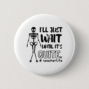 Halloween Teacher Fall Teacher 6 Cm Round Badge