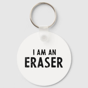 Halloween Teacher Im An Eraser Funny Costume Kids  Key Ring