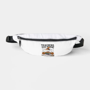 Halloween Teacher Shirt With Witchy Books_1 Bum Bags