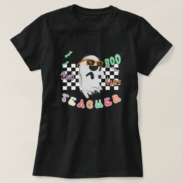 Halloween Teacher T-Shirt: fabulous shirt sweater (Design Front)