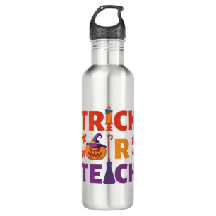 Halloween Teacher Trick Or Teach 710 Ml Water Bottle