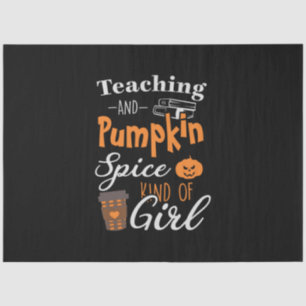 Halloween Teaching and Pumpkin Spice Kind Birthday Tissue Paper