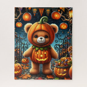 Halloween Teddy Bear Puzzle