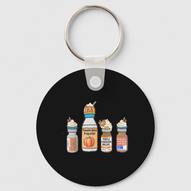 Halloween Tee Crna Pacu Er Ed Icu Cricital Care Nu Key Ring (Front)