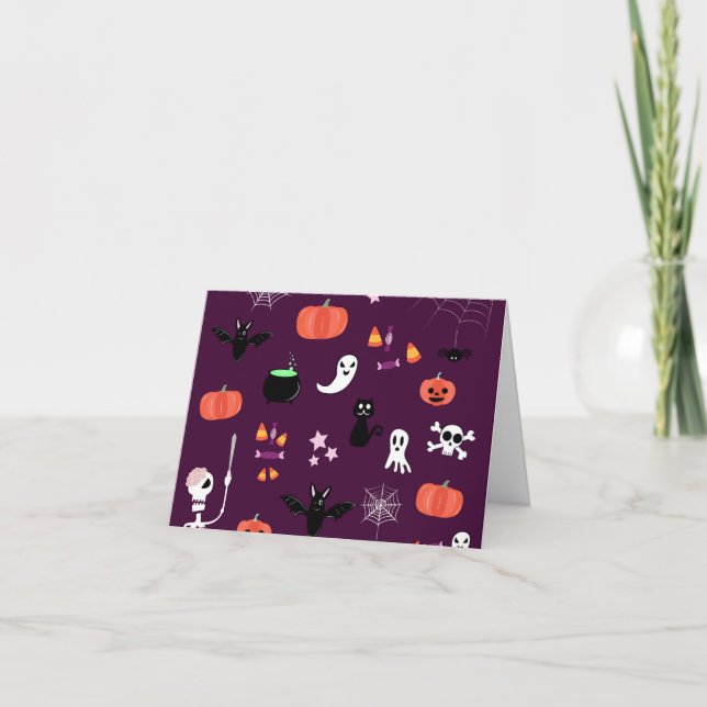 Halloween Thank You Card (Front)