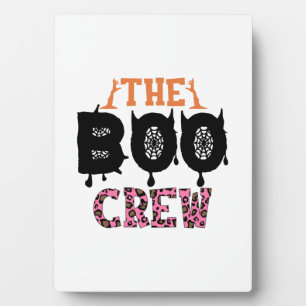 Halloween The Boo Crews Plaque