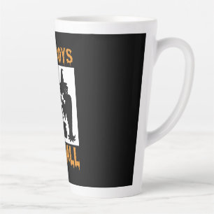 Halloween The Boys Of Fall Birthday Latte Mug