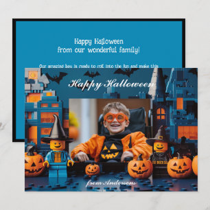 Halloween the “Brick-or-Treat " Card