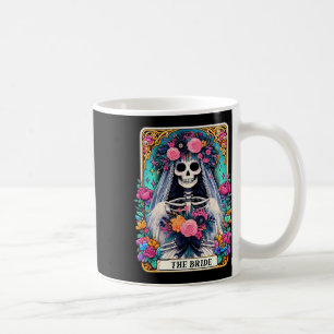 Halloween The Bride Tarot Card Mystical Boho Byche Coffee Mug