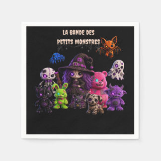 Halloween - The Little Monsters Gang Napkin
