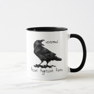 Halloween, The Raven Edgar Allan Poe Humour Mug