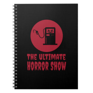 Halloween -The Ultimate Horror Show at Gas Station Notebook