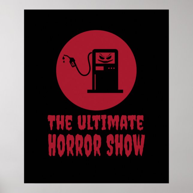 Halloween -The Ultimate Horror Show at Gas Station Poster (Front)