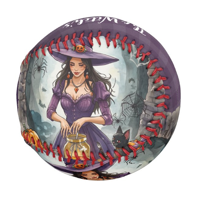 Halloween, The Witch's Midnight Brew  Baseball (Front Right)