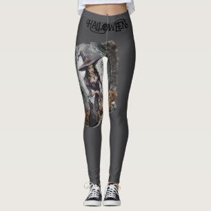 Halloween, The Witch's Midnight Brew  Leggings