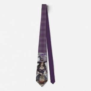 Halloween, The Witch's Midnight Brew  Neck Tie