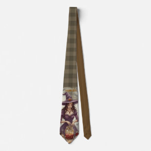 Halloween, The Witch's Midnight Brew  Neck Tie