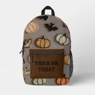 Halloween theme trick or treat backpack
