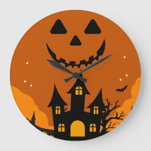 Halloween Themed Baby Shower gift Large Clock