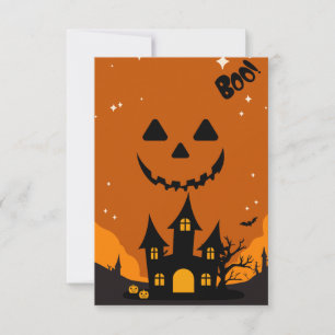Halloween Themed Baby Shower Invite