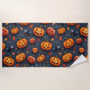Halloween-themed Beach Towel