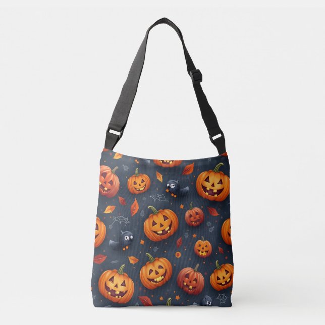 Halloween-themed Cross-Body Bag (Front)